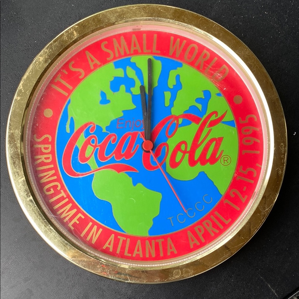 Vintage Coca Cola Wall Clock